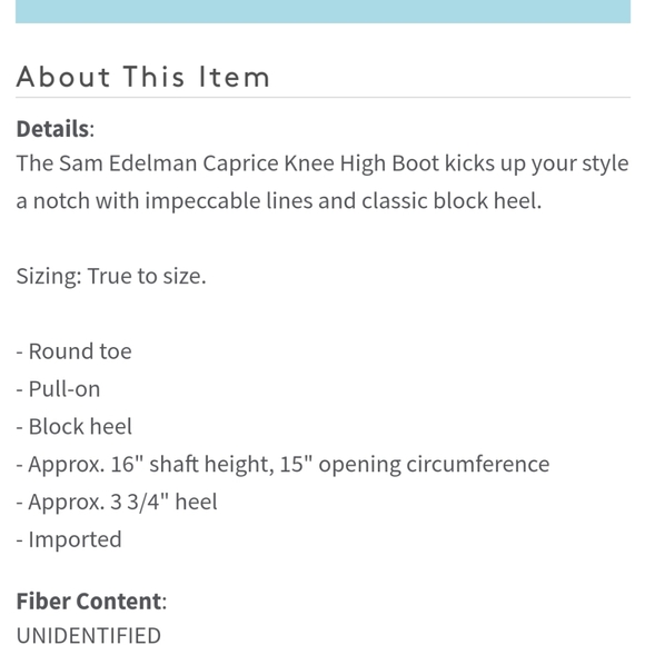 Sam Edelman Boots Caprice Suede Black Knee Height - Picture 11 of 12